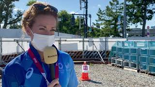 Tokio  Interview Annemiek van der Vorm competitiemanager bij de Olympische Spelen in Tokio [upl. by Alyahsal]