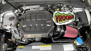 VW GTi Mk8 APR OPEN AIR INTAKE USP MOTORSPORTS ENGINE COVER STEALTH CLMAPS [upl. by Marten231]