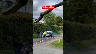 Rally Fans to the Rescue 💪 Carlow Stages Rally 2022 rally car motorsport rallye crash honda [upl. by Hluchy]