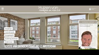 Te koop Eerste Van Swindenstraat 3872 Amsterdam  Hoekstra en van Eck Makelaars  Méér Makelaar [upl. by Wallace]