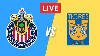 Chivas Guadalajara U23 Vs Tigres UANL U23 Partido En Vivo  Liga Sub 23 de México Resultados en Vivo [upl. by Natsirc]