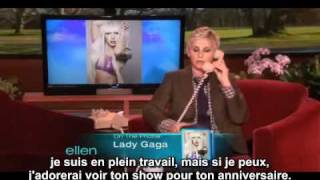 250310 Ellen Degeneres Show  Sous titres Français GaGavisionnet [upl. by Boswall]