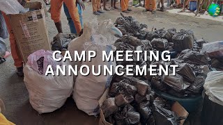 Time For Revival And Receiving The Holy Spirit  Camp Meeting Announcement  Elder K Chigogora [upl. by Anytsirk]