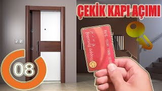 8 SANİYEDE ANAHTARSIZ KAPI AÇMA KARTLA KAPI AÇMA [upl. by Nylauqcaj]