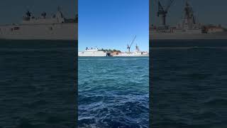 Sydney Harbor Woolloomooloo side sydney harbor water viral travel australia shorts vlog sky [upl. by Klein]