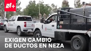 Pemex sustituirá 5 kilómetros de ducto de turbosina que abastece AICM  En Punto [upl. by Kcirderf645]