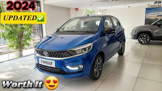 The All New 2024 Updated Tata Tiago  New Features Added 730LAKHS  Best Entry Level Car❤️ [upl. by Alius]