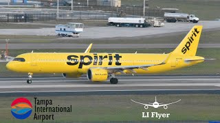 25 MINUTES OF PLANE SPOTTING at Tampa International Airport [upl. by Nelag]