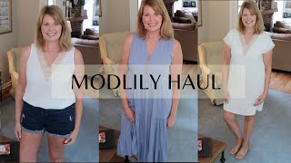 Modlily Haul And Try On [upl. by Annahvas]