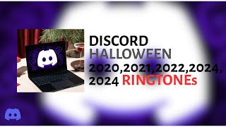 DISCORD HALLOWEEN RINGTONES 20202024 [upl. by Layney]