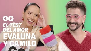 Camilo y Evaluna cómo se comprometieron su primer beso…  Test del amor  GQ España [upl. by Drarrej467]