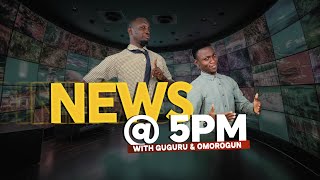 News at 5 with Guguru and Omorogun  Ep 1  Okpomokpomo TV [upl. by Razaele720]