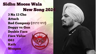 Sidhu Moose Wala Jukebox 2024  SIDHU MOOSE WALA ALL SONGS 2024  Latest Punjabi Songs [upl. by Milburr]