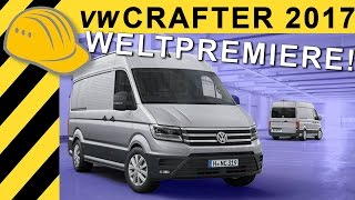 VW CRAFTER  REVIEW amp TEST neuer Volkswagen Crafter IAA 4K  Deutsch [upl. by Dnomsaj]