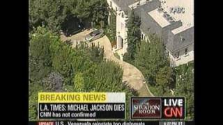 Michael Jackson Died Cardiac Arrest CNN June 25 2009 [upl. by Woodberry]