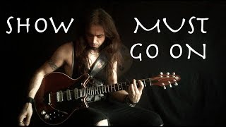 Queen The show must go on guitar cover Red special [upl. by Aleuqahs269]