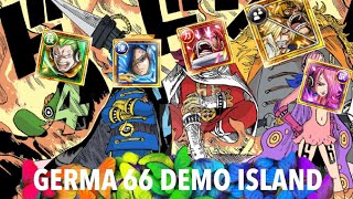 Optc SanjiJudge GERMA 66 team demo island [upl. by Ruford]