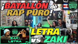 🔴COLOMBIANOS REACCIONAN a LETRA vs ZAKI  ¡BATALLÓN de RAP PURO🔥 FMS CARIBE JORNADA 2 2023 [upl. by Josie]