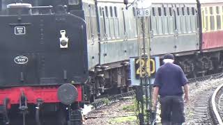 76017 exchanges tokens at Rolvenden 10 Oct 24 [upl. by Clifton]