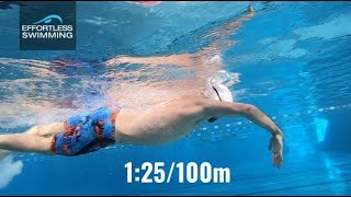 Stroke Analysis 53Minute Ironman Swim [upl. by Ailina]