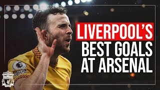 The BEST Premier League Goals at Arsenal  Liverpool FC [upl. by Kristie944]