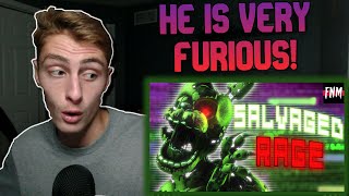 DOOR JAM FNAF SONG quotSalvaged Ragequot ANIMATED  REACTION [upl. by Daigle]