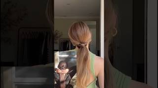 hack ✨Knot Ponytail Hack Part2😱💯✨ hairstyle makeup yt ytshorts ponytail shortvideo shorts [upl. by Adnov]