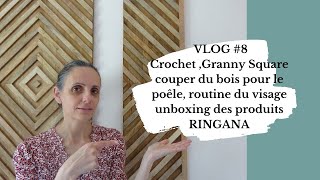 VLOG  8 Je Teste une Elagueuse  Grany Square  routine matinale du visage  feu de poêle à bois [upl. by Docile]