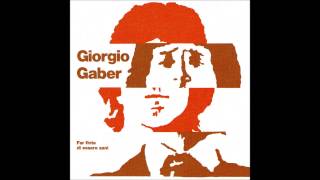 Giorgio Gaber  La libertà 13  CD2 [upl. by Niwred131]