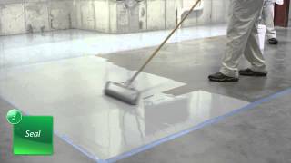 Hillyard Concrete Defense® Application  Floor Machine Prep [upl. by Hopper]