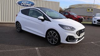 FORD FIESTA 10 EcoBoost Hbd mHEV 125 STLine Vignale  FM22BCZ [upl. by Calysta]