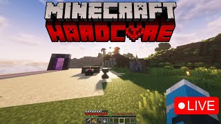 A MINECRAFT HARDCORE STORY Gaming LiveStream [upl. by Adnylam]