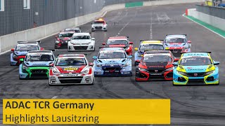 Hyundai und Honda triumphieren  ADAC TCR Germany Highlights Lausitzring 2020 [upl. by Flossy]