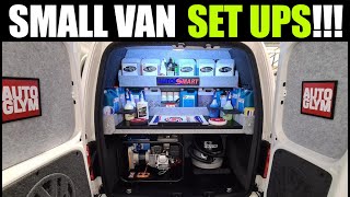 The BEST Small Van Setups for Mobile Car Detailers [upl. by Aeneg]