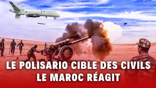 Nouvelle attaque du Polisario par des tirs de roquettes sur des civils à Al Mahbès Le Maroc réagit [upl. by Limber]