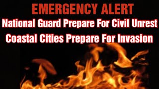 National Guard Preparing For Civil Unrest Coastal Cities Prepare For Invasion [upl. by Reece538]