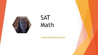 SAT Algebra 138 11 [upl. by Refinnej]