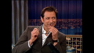 The Chaos of Jeff Goldblum  Late Night with Conan O’Brien [upl. by Brezin194]