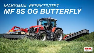 Maksimal effektivitet med MF 8S og butterfly slåmaskiner [upl. by Norvun832]