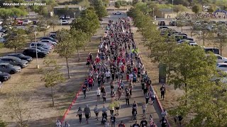 Wounded Warrior Project’s Carry Forward 5K event raises funds to honor empower veterans [upl. by Orvan]