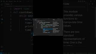 Countdown Timer Using Python [upl. by Dougie]