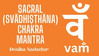 Open and Balance Your Sacral Svadhishthana Chakra  Heal amp Master Your Emotions [upl. by Adlev]