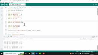 Praktek ESP32  Memonitoring suhu amp kelembaban  Modbus RTU RS485 dan SHT20 XYMD02 dibaca serial [upl. by Docia874]