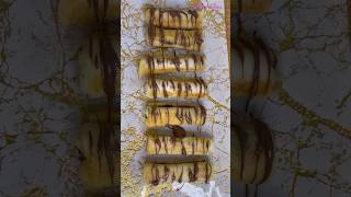 French Chocolate Toast No Eggs shortsfeed shortvideo recipe trending [upl. by Yurik]