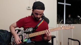 JPEGMAFIA  i scream this in the mirror before i interact with anyone Guitar Cover [upl. by Sulecram204]