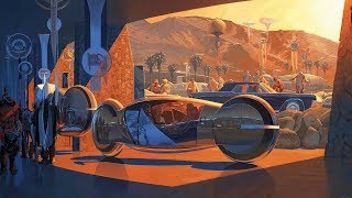 SYD MEAD  VISUAL FUTURISM  THE DESIGNS AND ART OF SYD MEAD [upl. by Alian]