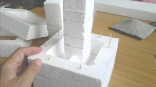 How to make Tower Turm Torre Kula Valjevo [upl. by Hardwick968]