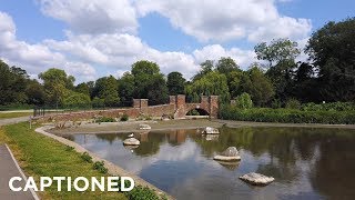 Walking St Albans England Captioned  Verulamium Park Roman Town 🇬🇧 [upl. by Nothsa261]