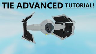 TIE Advanced Tutorial Plane Crazy [upl. by Anikahs]