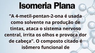 “A 4 metil pentan 2 ona é usada como solvente na produção de tintas ataca o sistema nervoso central [upl. by Nauwaj]